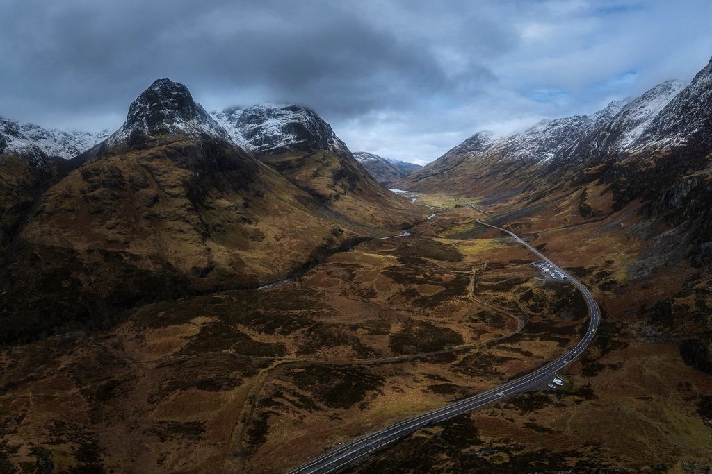 Glencoe valley, Scottish Highlands